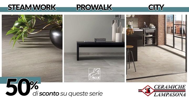 Ceramiche Ascot Spa da oggi farà parte della nostra famiglia Ceramiche Lampasona‼️