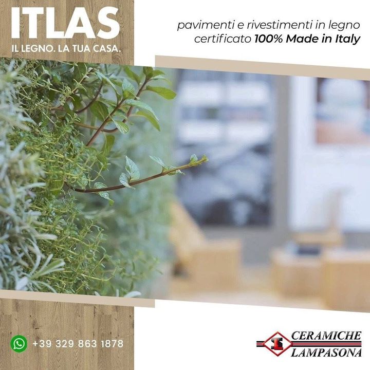Ceramiche Lampasona presenta ITLAS pavimenti in legno: #pavimenti e #rivestimenti in #legno #certificato 100% #Made in #Italy 🇮🇹