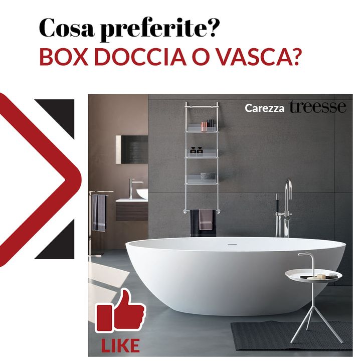 Cosa preferite tra #box doccia 🚿 e #vasca🛀?⠀