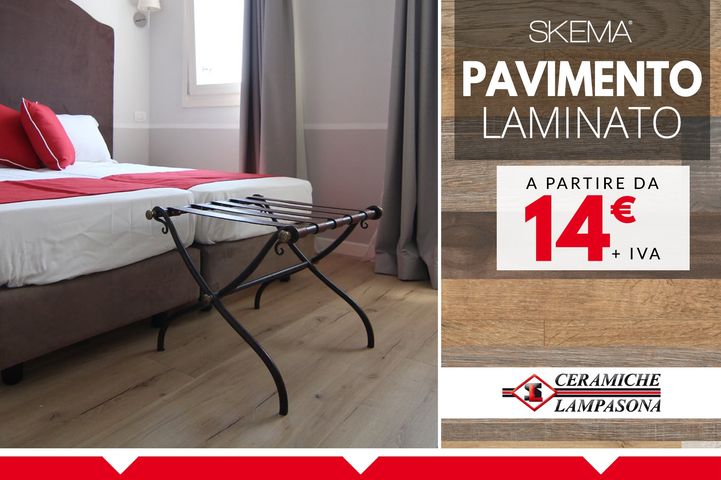 ➡️ Da Ceramiche Lampasona trovi a grande famiglia di pavimenti in laminato #LIVING a marchio SKEMA a partire da 14,00€ + IVA 🏷