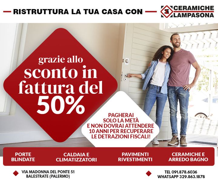 Ristruttura la tua casa🏠 con Ceramiche Lampasona!⠀