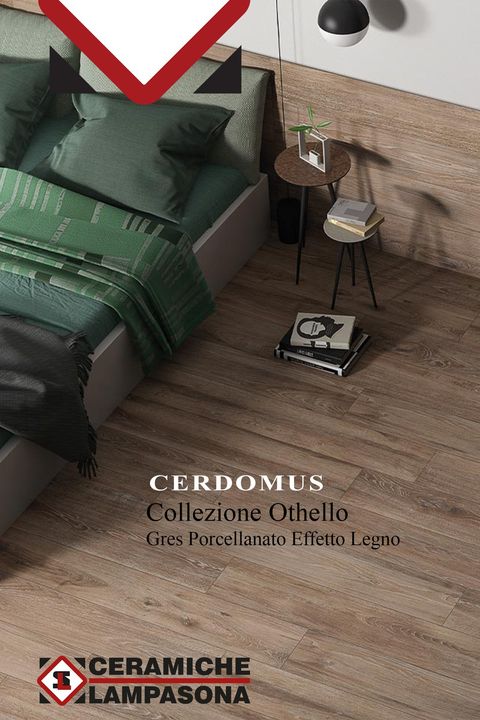 🟥Collezione Othello By Cerdomus - Gres porcellanato colorato in massa - Effetto Legno⠀