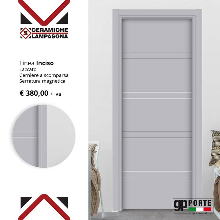 GP Porte Cosenza - Le porte da interno made in Italy adatte ad ogni esigenza.⠀