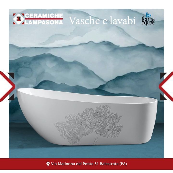 #Vasche e #Lavabi Forma Aquae - L'arredo bagno moderno dal design unico⠀