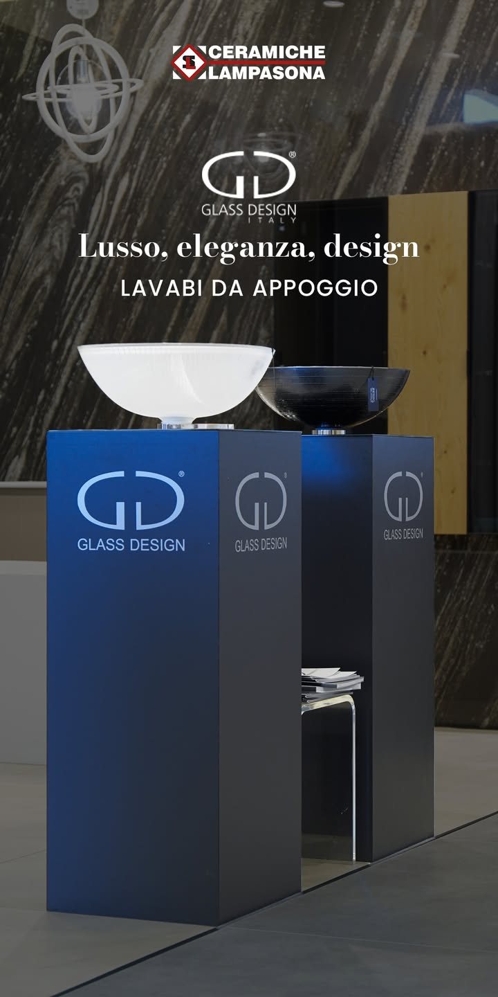 𝐿𝑢𝑠𝑠𝑜, 𝑒𝑙𝑒𝑔𝑎𝑛𝑧𝑎, 𝑑𝑒𝑠𝑖𝑔𝑛
Scopri i lavabi firmati Glass Design in vetro